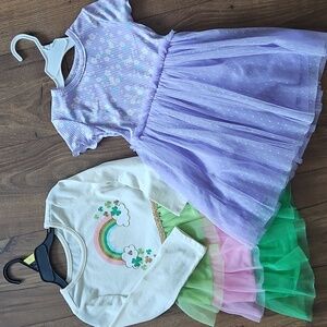 Lot of Wonder Nation Toddler Dresses